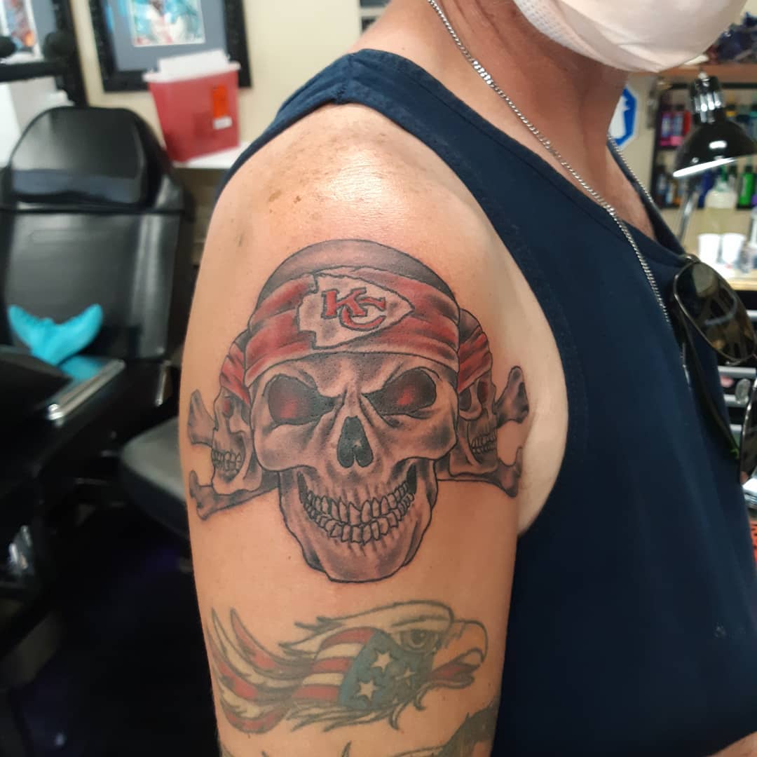 Chiefs Skull Tattoo