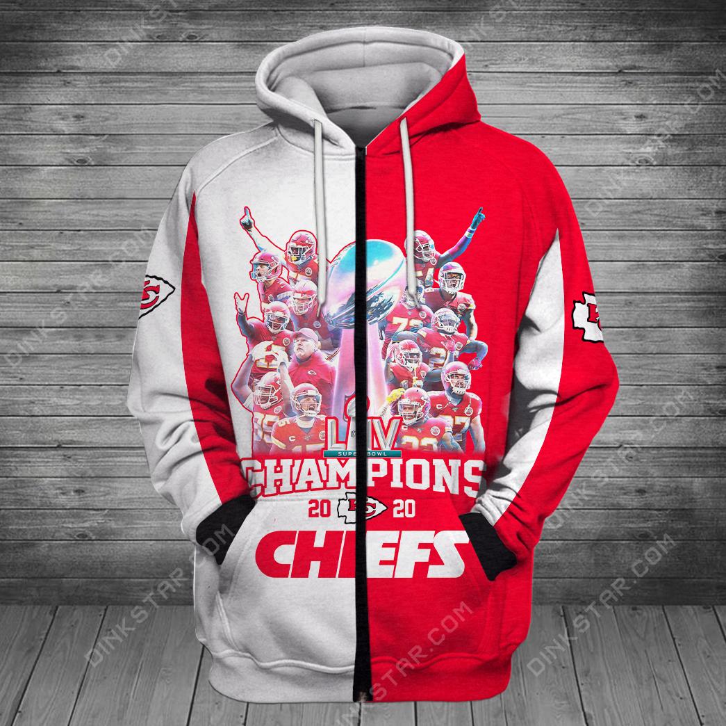 kansas city chiefs 2020 champions liv mahomes super bowl liv champions 3d zip hoodie sizes s 5xl th1384 4gbac