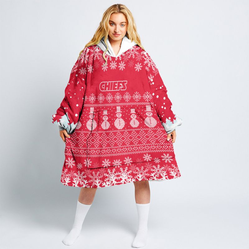 kansas city chiefs christmas pine limited edition snug hoodie nla035110 2vnvn