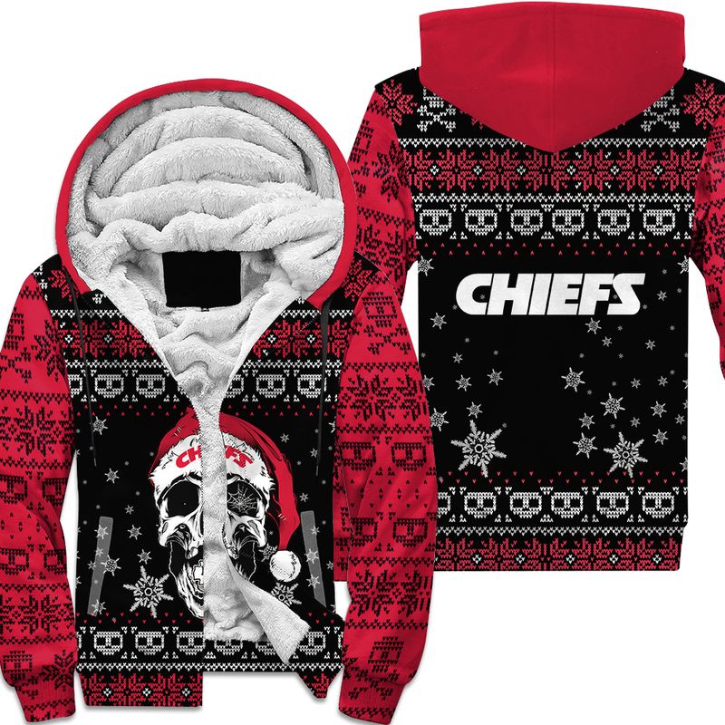 kansas city chiefs christmas reindeer hoodie zip up hoodie nla037210 c9ru1