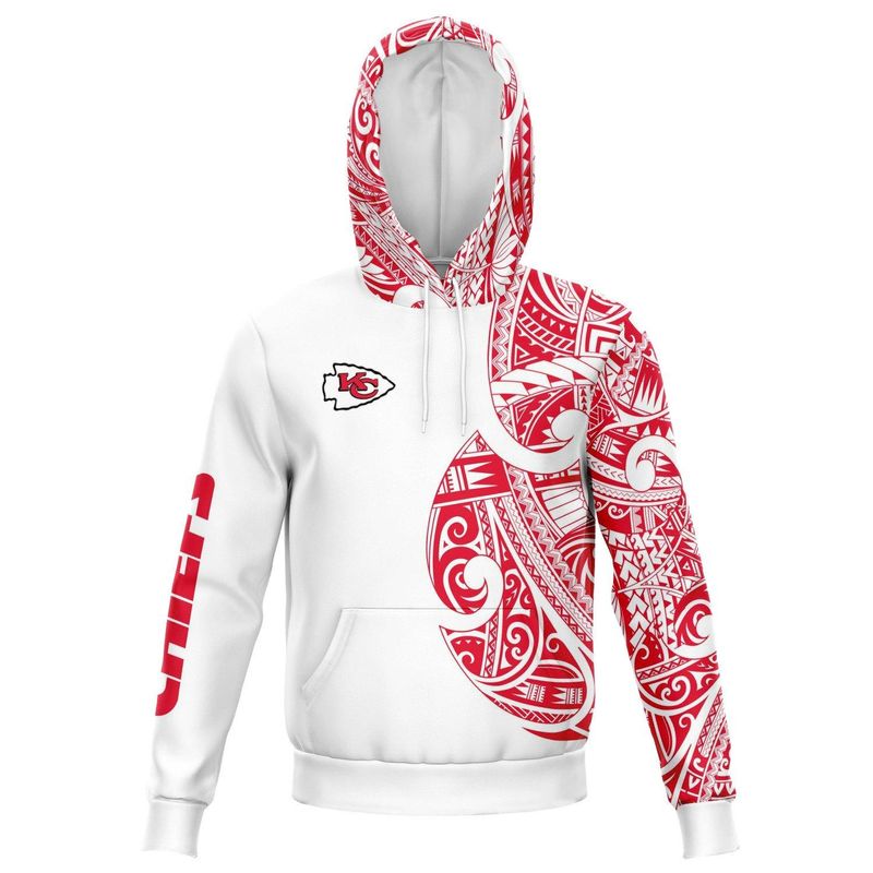 kansas city chiefs hoodies polynesian design chiefs hoodie white gts004496 p9fu6