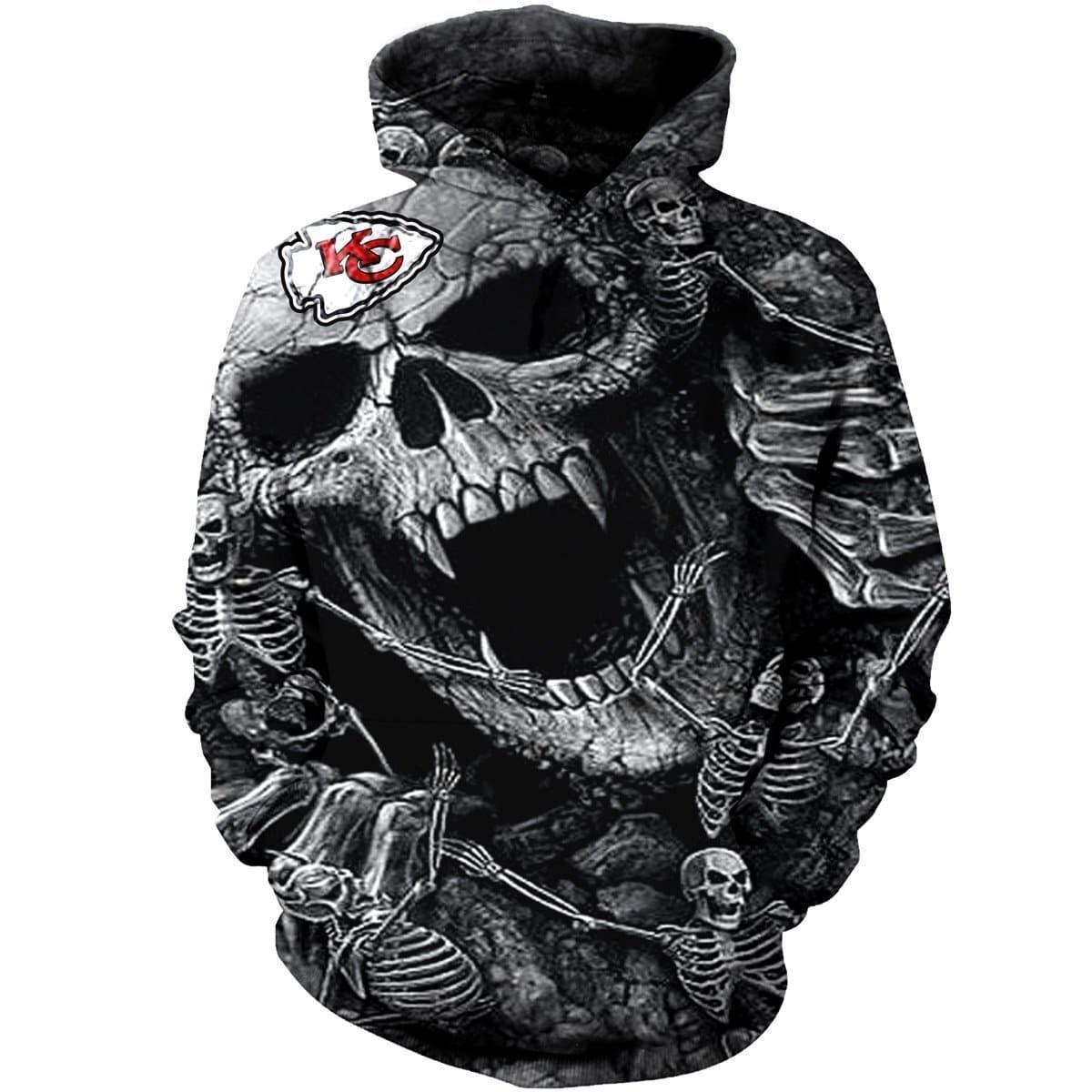 kansas city chiefs limited edition all over print hoodie zip hoodie size s 5xl gts002580 fl1ds