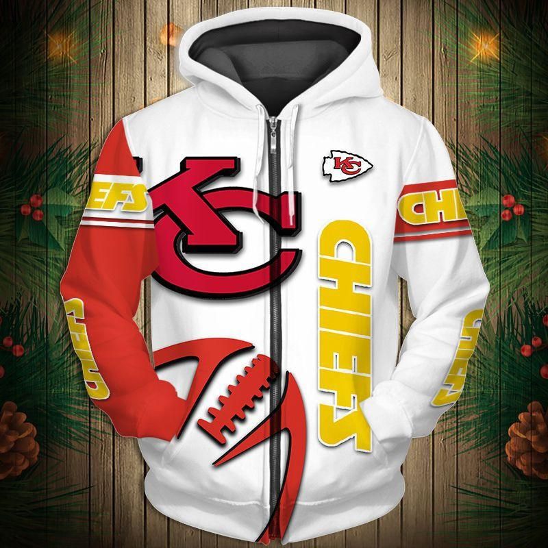 kansas city chiefs limited edition all over print hoodie zip hoodie size s 5xl gts003365 3zb7u