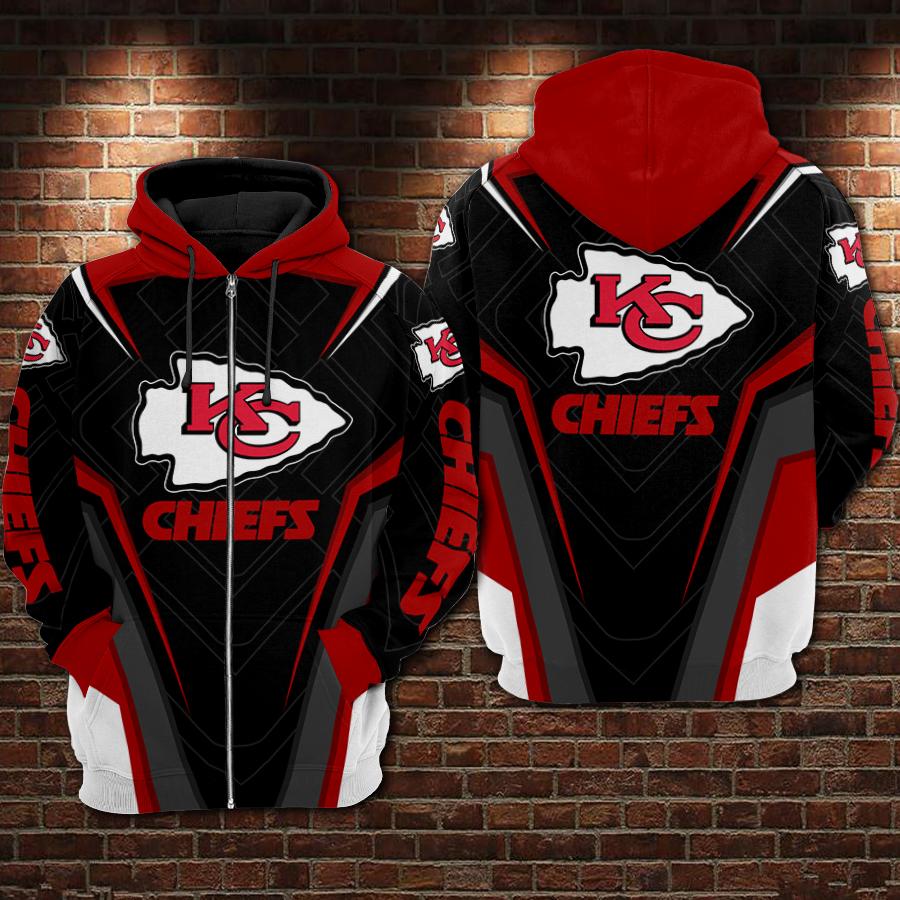 kansas city chiefs logo red black hoodie adult sizes s 5xl pp275 sk suhgn