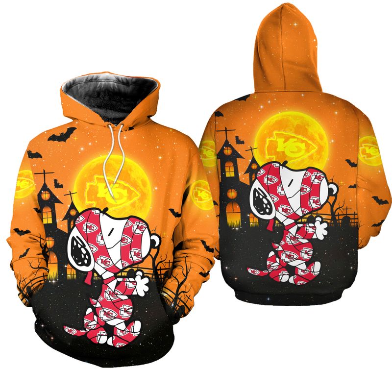 kansas city chiefs mummy snp halloween hoodie zip up hoodie fleece new044610 ojsc4