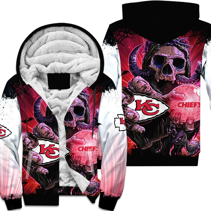 kansas city chiefs skull halloween hoodie zip up hoodie nla023410 im1y3