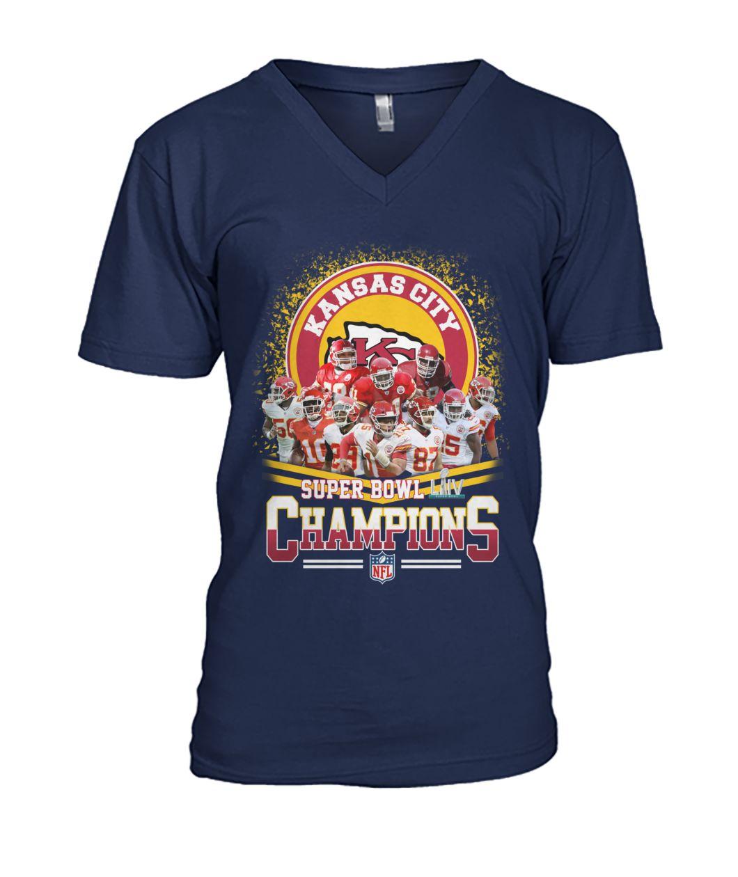 kansas city chiefs super bowl 54 champions men and women t shirts th131132 3tcn2