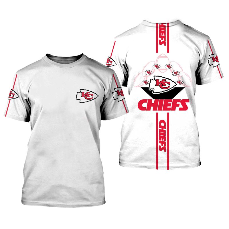 Kansas City Chiefs Limited Edition All Over Print T Shirt Size S-5xl  Nml000210 - ChiefsFam