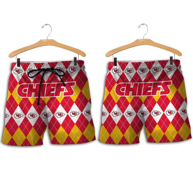 kansas city chiefs caro pattern hawaii shirt and shorts summer new02801041129476 qdiy1