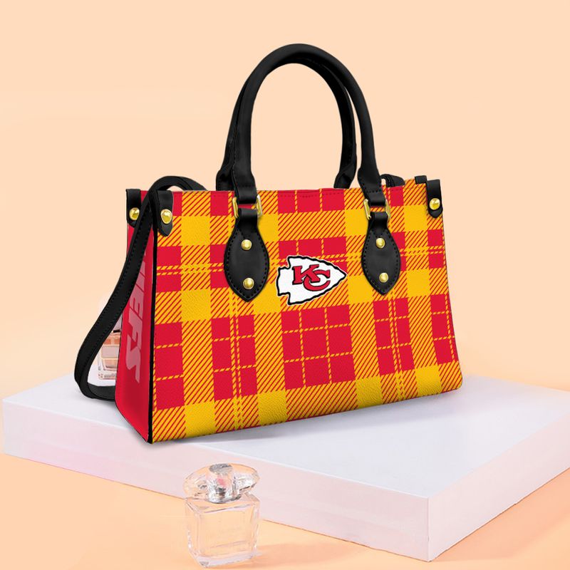 kansas city chiefs caro pattern limited edition fashion lady handbag nla04841060940562