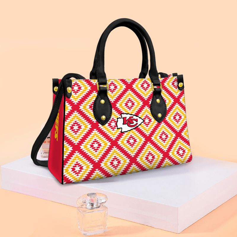 kansas city chiefs caro pattern limited edition fashion lady handbag nla0521102997127 h9rp6
