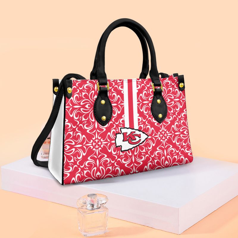 kansas city chiefs flower pattern limited edition fashion lady handbag nla05241072561804 gi6ny