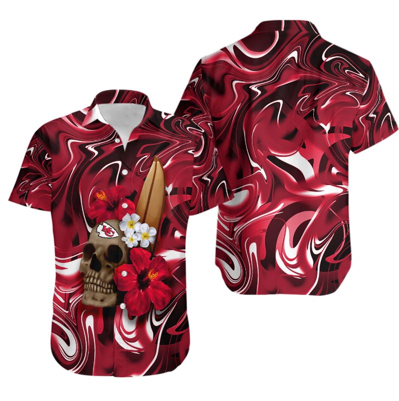 kansas city chiefs hawaiian shirt and shorts summer nla00431043305757 q3c0m