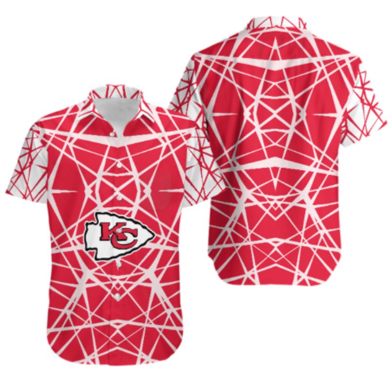 Kansas City Chiefs Hawaiian Shirt and Shorts Summer NLA005010
