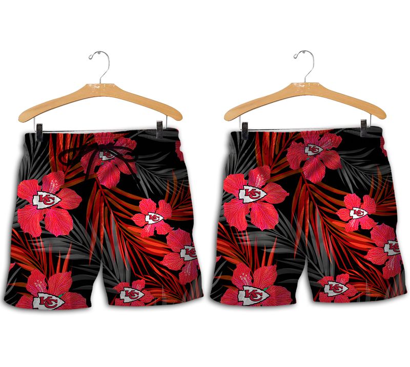 kansas city chiefs hawaiian shirt and shorts summer nla00521052717637 k8vsj