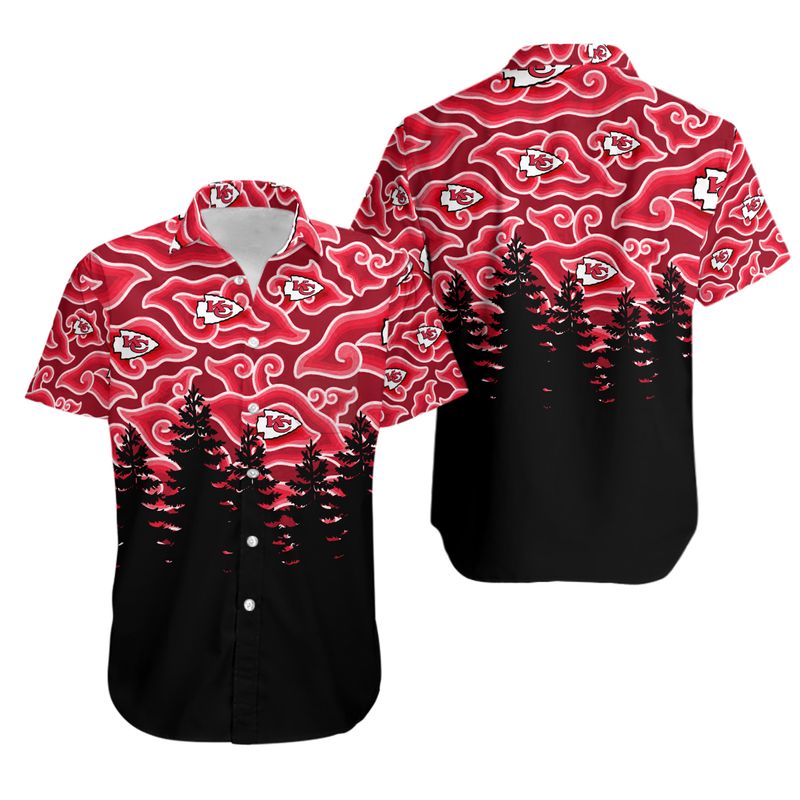 kansas city chiefs ninja cloud hawaiian shirt and shorts summer nla00481047260008 nk36o