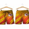 kansas city chiefs stripe pattern hawaii shirt and shorts summer new03601060208009 zj0d8