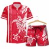 kansas city chiefs turtle pattern hawaii shirt and shorts summer new02141013919820 fx9kb