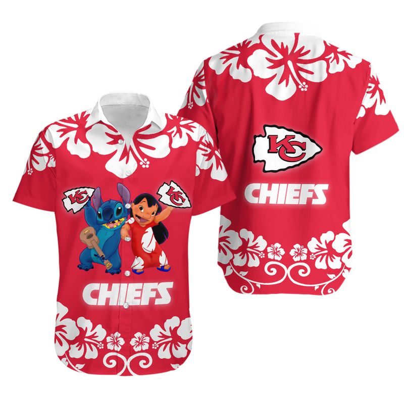 stockteekansas city chiefs ll st hawaiian shirt and shorts summer nla00601097698556 ffved