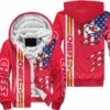 kansas city chiefs american flag limited edition unisex hoodie zip up hoodie fleece new021710 wnlxr