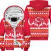 kansas city chiefs christmas pattern hoodie zip up hoodie nla038410 3p2dh