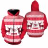 kansas city chiefs christmas pattern hoodie zip up hoodie nla038710 yo02d