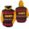 kansas city chiefs christmas pattern hoodie zip up hoodie nla039910 devp4