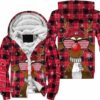 kansas city chiefs christmas reindeer sunglasses hoodie zip hoodie fleece zip hoodie s 5xl new063310 54vu3