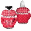 kansas city chiefs christmas snowman hoodie zip up hoodie nla036910 fwlx1