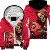 kansas city chiefs death skull pumpkin halloween hoodie zip up hoodie nla023110 llwsb