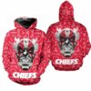 kansas city chiefs halloween clown edition unisex hoodie zip up hoodie new044810 hxngs