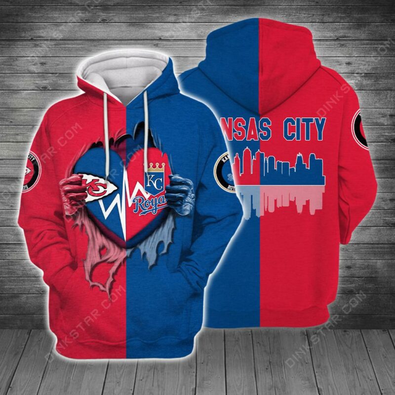 kansas city chiefs kansas city royals 3d zip hoodie sizes s 5xl th1382 sk n91k4