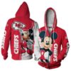 kansas city chiefs mickey disney 3d zip hoodie sizes s 5xl th1429 sk 2noya