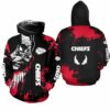 kansas city chiefs venom limited edition hoodie zip hoodie unisex size nla000710 mqk3v