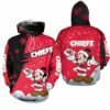kansas city chiefs xmas mickey hoodie zip up hoodie nla031210 kwtgx