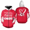 nfl kansas city chiefs limited edition hoodie zip hoodie unisex size new018010 fzxva