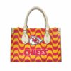 Stocktee Kansas City Chiefs Carrelage Union Brasilia Pattern Limited Edition Fashion Lady Handbag NEW045010 2
