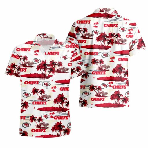 Stocktee Kansas City Chiefs Coconut Tree Pattern Limited Edition Hawaii Shirt and Shorts Summer Collection Size S 5XL NEW019810 1