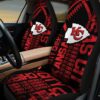 Stocktee Kansas City Chiefs Limited Edition All Over Print Full 3D Two Styles Of Logo Decoration Car Seat Covers PT1269 SK 1