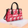 Stocktee Kansas City Chiefs Skull and Flower Pattern Limited Edition Fashion Lady Handbag NLA054210 1 1