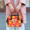 Stocktee Kansas City Chiefs Tropical Flower Pattern Limited Edition Lady Leather Handbag NEW030110 1