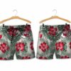 kansas city chiefs mickey hawaii shirt and shorts summer new03761037917502 hyqrd