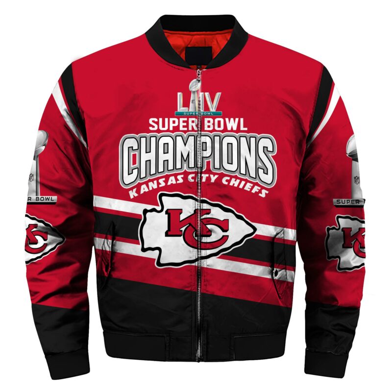 kansas city chiefs super bowl champions 54 liv mens and womens 3d bomber jackets th1304 sk28792767 28t8y