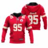 Chris Jones Kansas City Chiefs American Football Conference Champions Hoodie Zip Hoodie