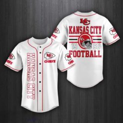 Kansas City Chiefs 19 60 Football Baseball Jersey
