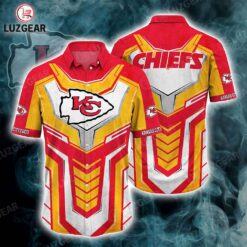 Kansas City Chiefs Armor Suit Hawaiian Shirt