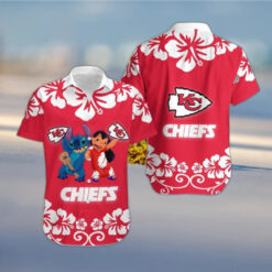 Kansas City Chiefs Lilo And Stitch Hawaiian Shirt