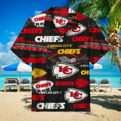 Kansas City Chiefs Studium Aloha Hawaiian Shirt