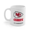 Kansas City Chiefs Unofficial AFC Champion Ceramic Mug