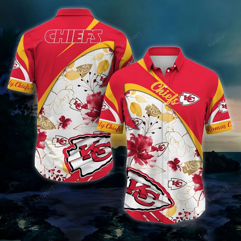 Chiefs Floral Fusion Bold Hawaiian Shirt